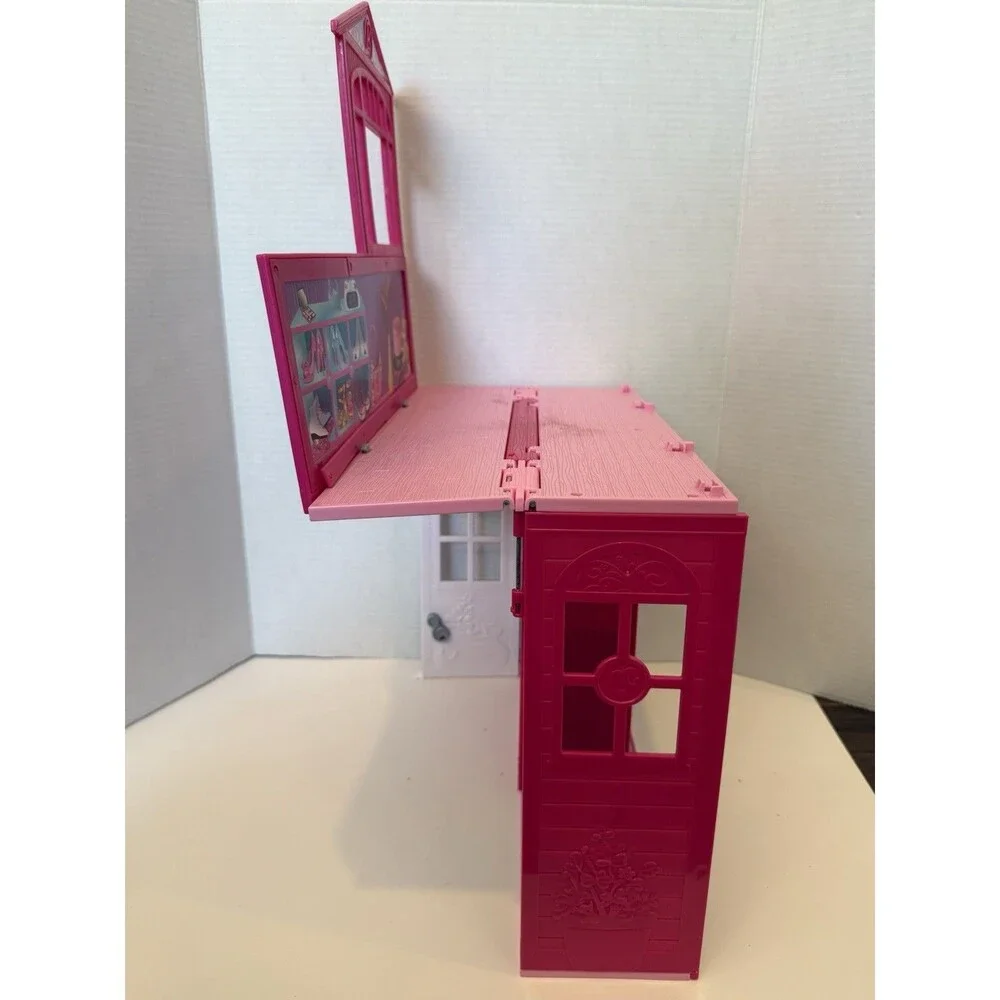 2009 Mattel R4186 Barbie Glam Vacation Beach House Fold Out N'Go INCOMPLETE